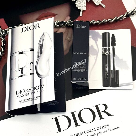 DIOR Beauty Mini Bag NEW with Mascaras - Picture 10 of 10